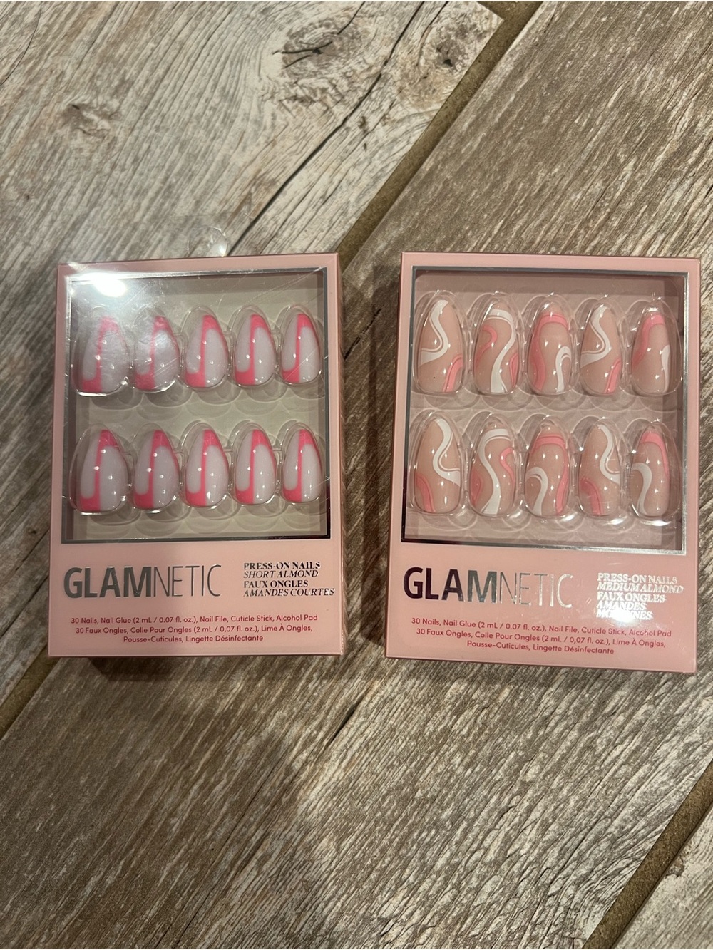 Glamnetic Almond Press-On Nails
2 new sets